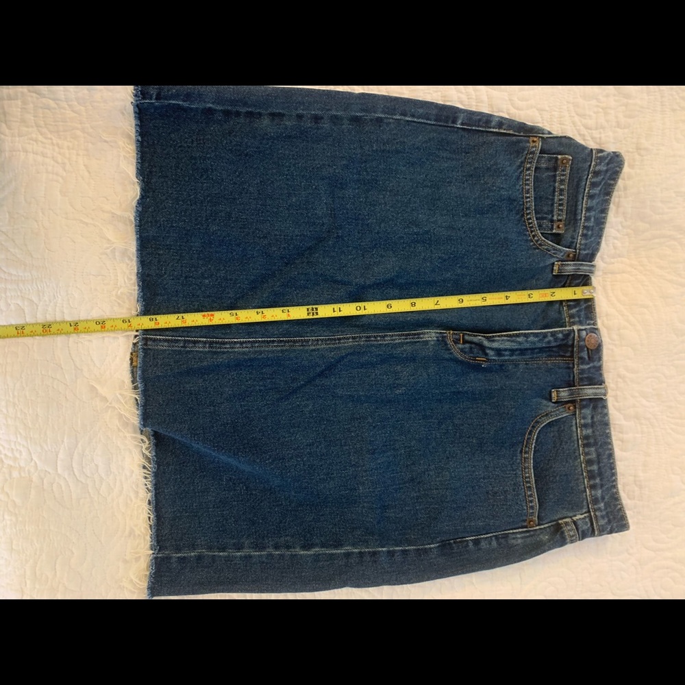 J. Crew Denim Skirt Size 8 - Picture 5 of 6